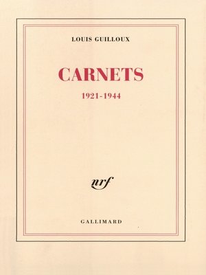 cover image of Carnets (1921-1944)